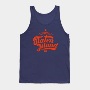 Eltingville Street Vibe - Modern Staten Island Style Tank Top